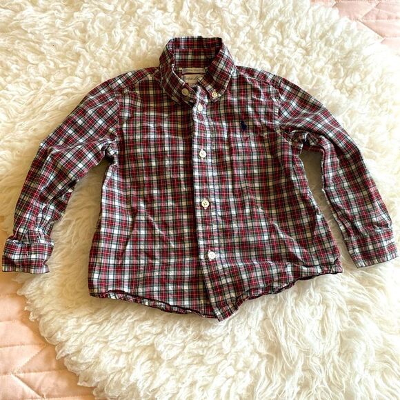 Ralph Lauren plaid button down - Picture 1 of 3